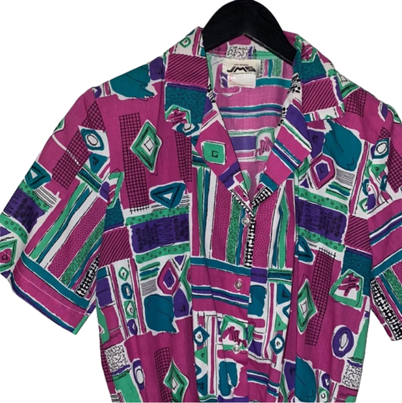 JMS Fashions Tops - 3/$30 Vintage 80s JMS Fashion Shirt